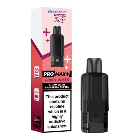 Hayati Pro Max+ Pod Strawberry Raspberry Cherry