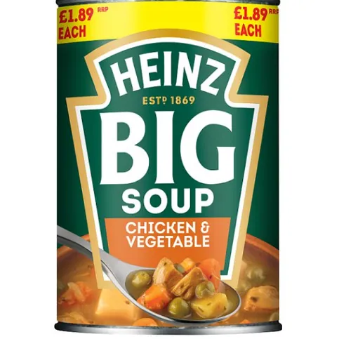 Heinz Big Soup Chicken & Vegetable 400g