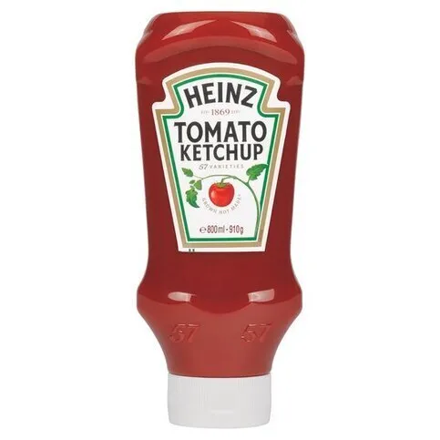 Heinz Tomato Ketchup Top Down 910g