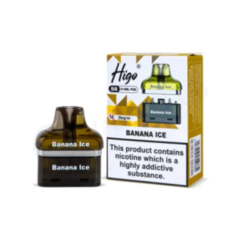 Higo BB 4000 Prefilled Pods Banana Ice