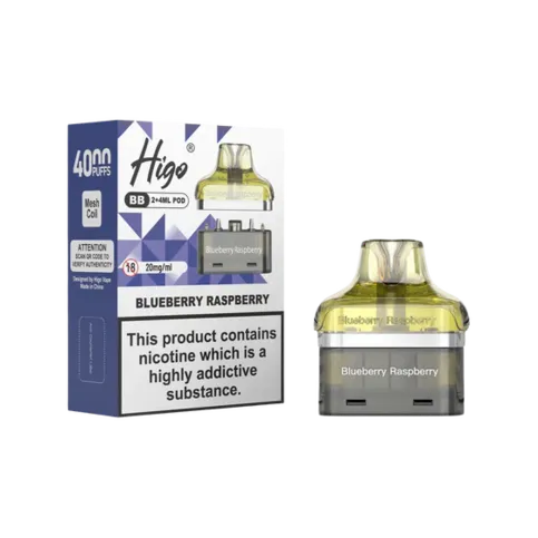 Higo BB Blueberry Raspberry 2 x 4ml