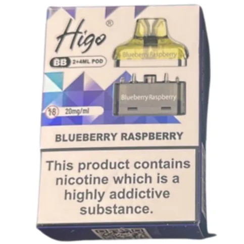 Higo BB Blueberry Raspberry 2 x 4ml