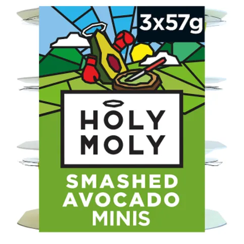 Holy Moly Smashed Avocado 3 x 57g