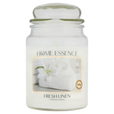 Home Essence Fresh Linen Scented Candle 500g