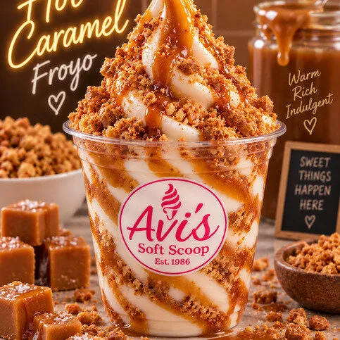 Hot Caramel Froyo 
