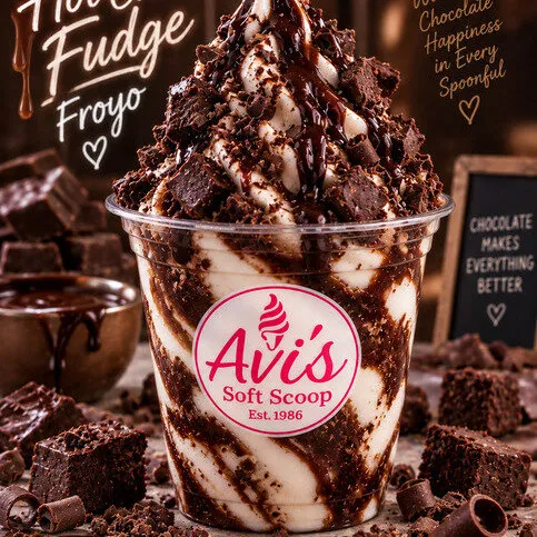 Hot Chocolate Fudge Froyo