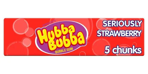 Hubba Bubba- Seriously Strawberry 
