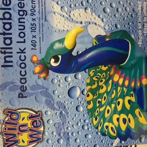 Inflatable Peacock Lounger