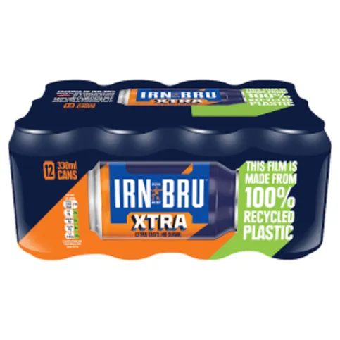 IRN-BRU Xtra 12 x 330ml Cans