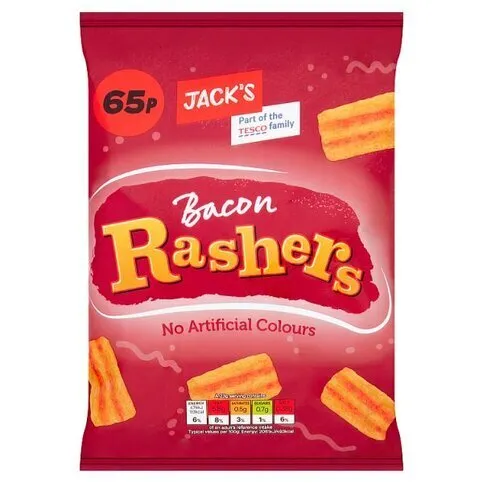 Jack's Bacon Rashers 150g