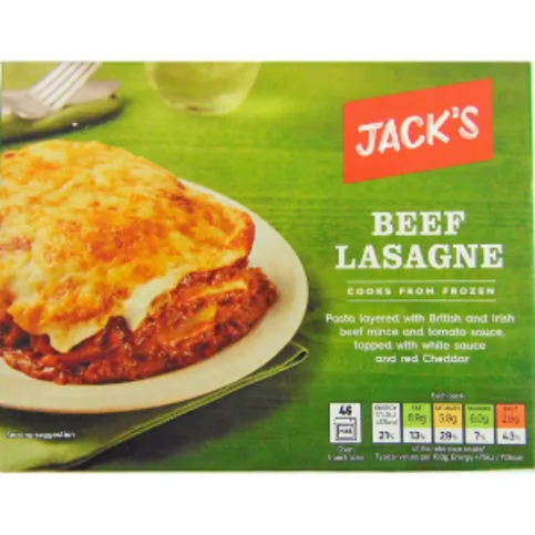 Jacks Beef Lasagne