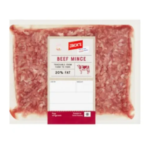 Jack's Beef Mince 20% Fat 400g