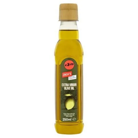 Jacks Extra Virgin Olive Oil £3.29 250ml