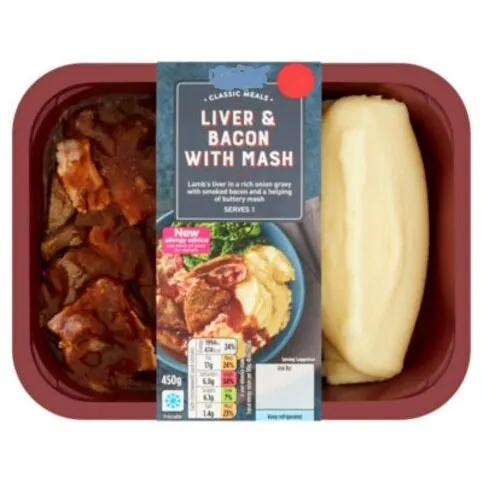 Jacks Liver & Bacon 400g