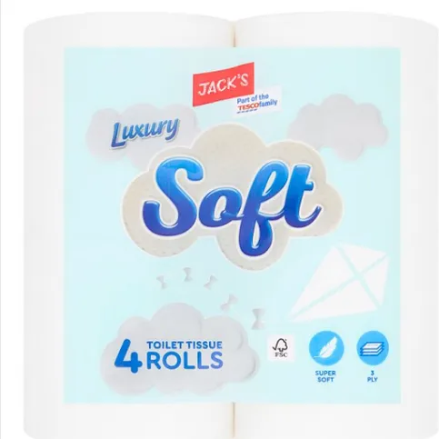 jack's Luxury Soft Toilet Tissue