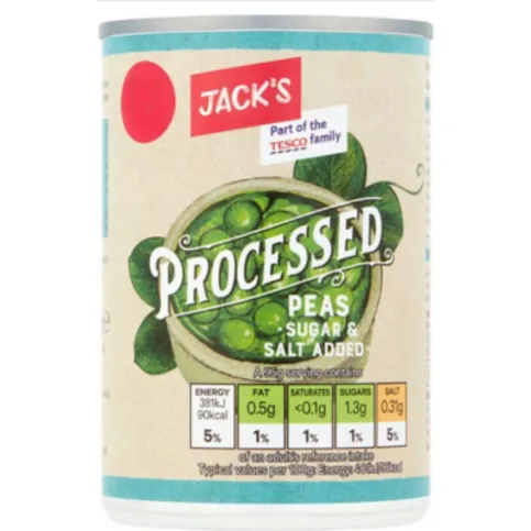 Jacks Processed Peas 300g