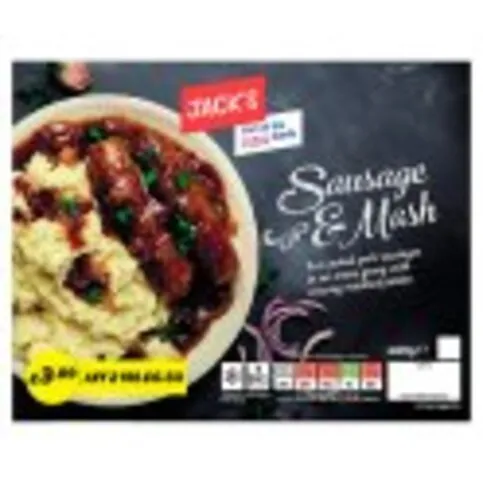 Jack's Sausage & Mash 400g