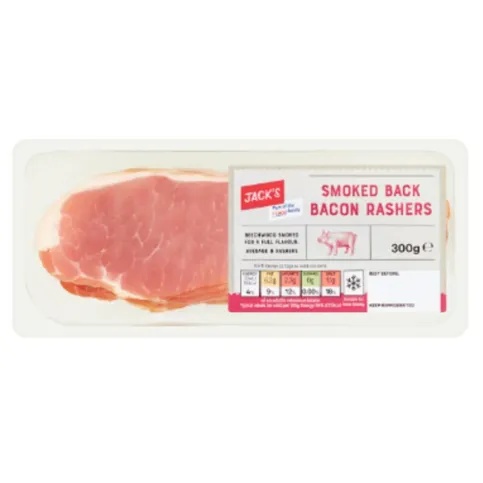 JACKS SMOKED BACK BACON