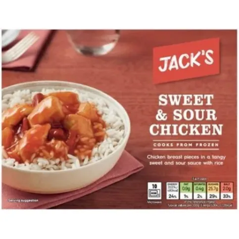 Jack's Sweet & Sour Chicken 400g