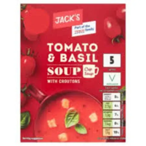 Jack's Tomato & Basil Soup 600g