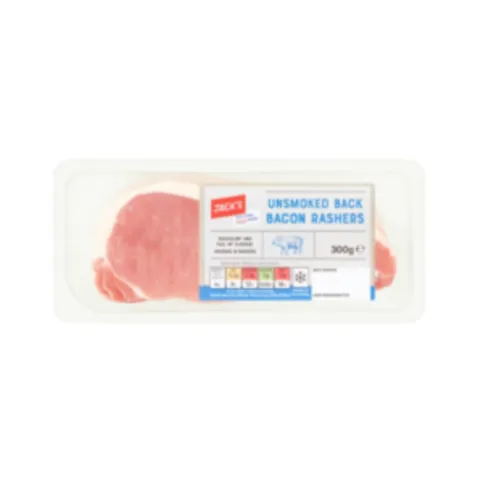 Jack's Unsmoked Back Bacon 300g
