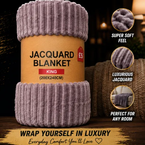 Jacquard Blanket