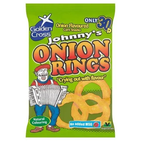 Johnnys Onion Rings 35p 22g