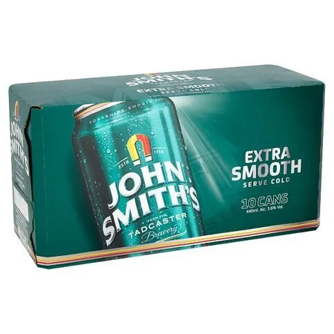 John Smith's Extra Smooth Ale Cans 10 x 440ml