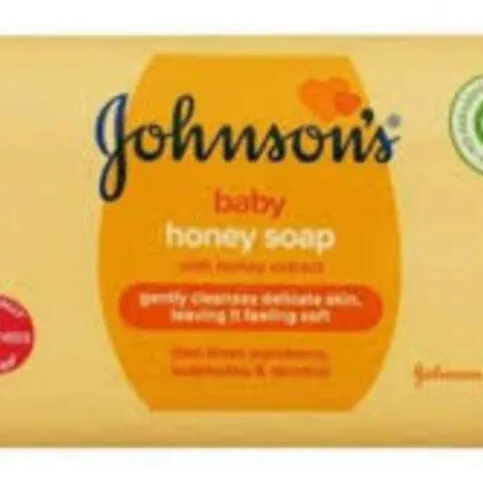 Johnsons baby honey soap