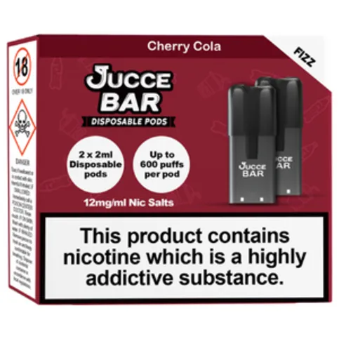 Jucce Bar Cherry Cola Disposable Pods