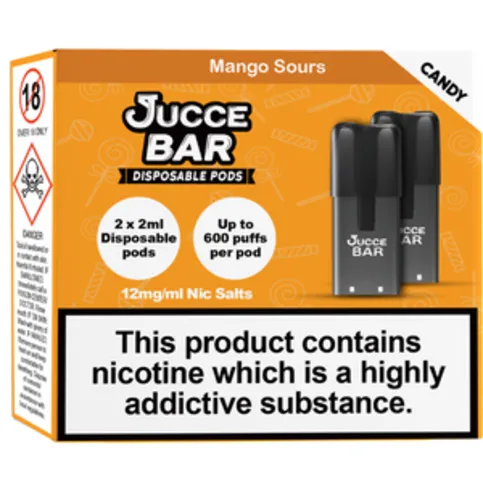 Jucce Bar Mango Sours Disposable Pods