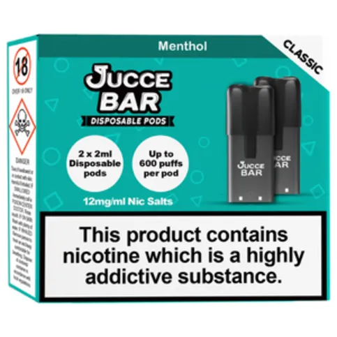Jucce Bar Menthol Disposable Pods