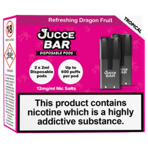 Jucce Bar Refreshing Dragon Fruit Disposable Pods