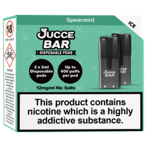 Jucce Bar Spearmint Disposable Pods