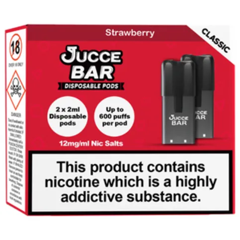 Jucce Bar Strawberry Disposable Pods