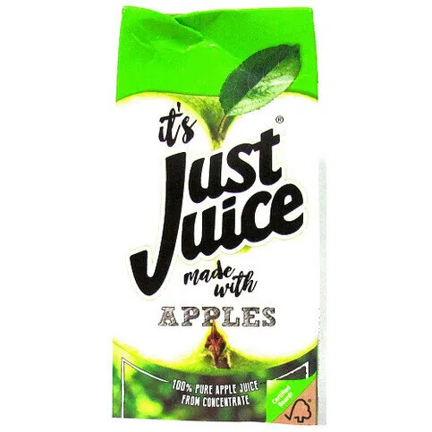 JUST JUICE CARTON APPLE 1LTR