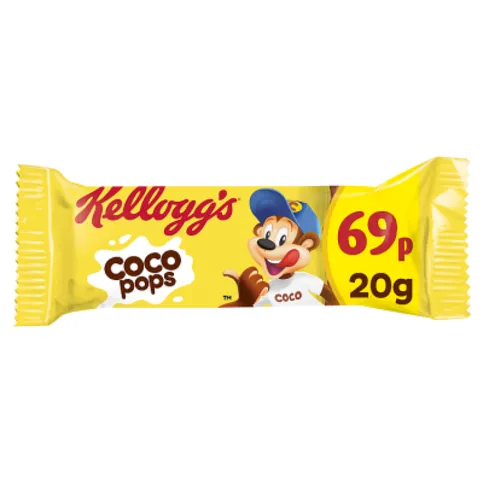 Kellogg's Coco Pops Cereal Bar 20g