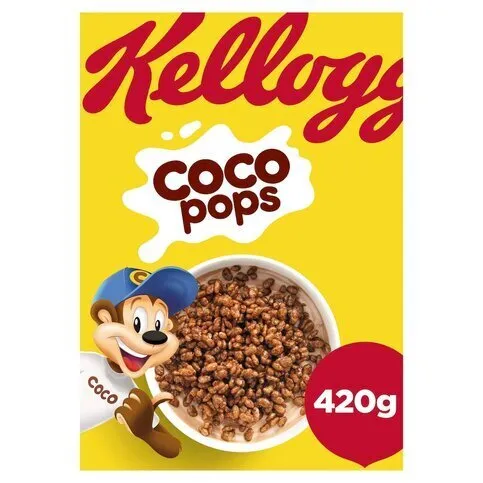 Kelloggs Coco Pops £3.69  420g
