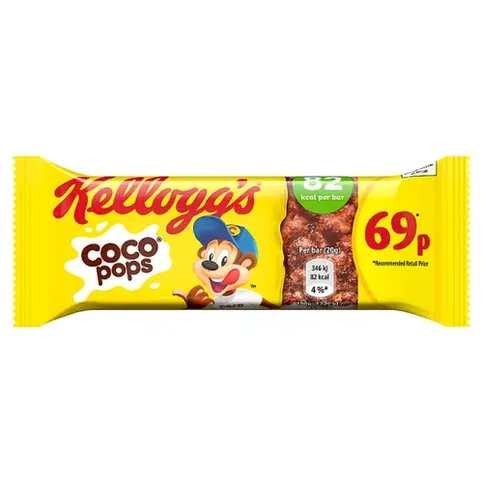 KELLOGGS COCO POPS BAR PM69P 20G
