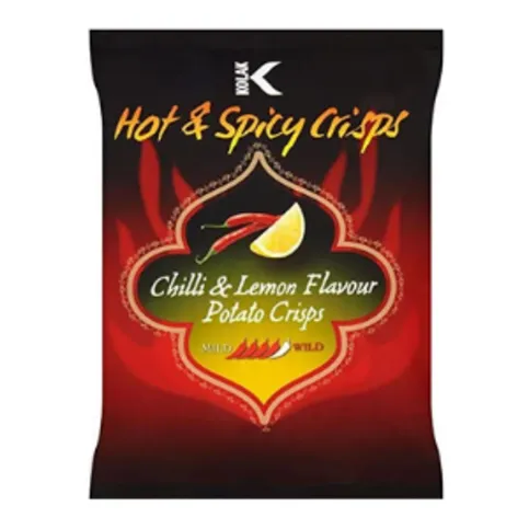 Kolak Hot & Spicy Crisps 100g