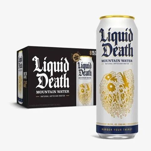 LIQUID DEATH 12PK 