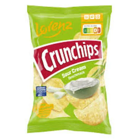 Lorenz crunchips sour cream 130g
