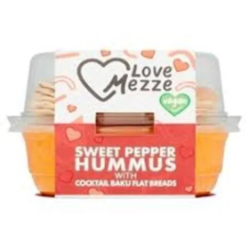 Love Mezze Beetroot Houmous & Crunchy Vegetables