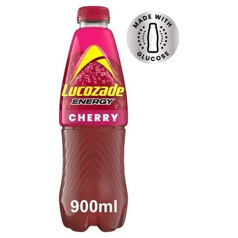 Lucozade Cherry 900ml