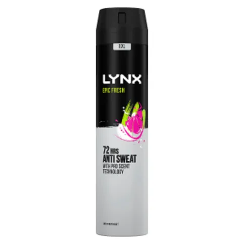 Lynx Epic Fresh Antiperspirant Deodorant 250ml