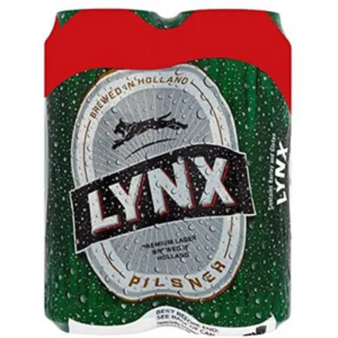 Lynx Premium Lager Pilsner 4 x 500ml