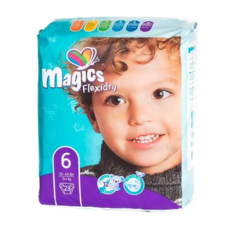 Magics Flexidry Nappies Size 6 (23 Pack)