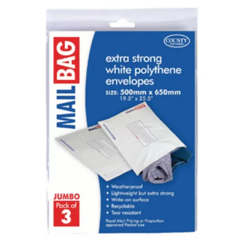 Mail Bag Jumbo 3 Pack