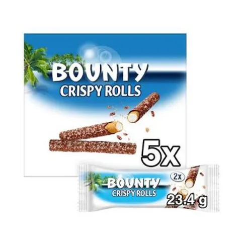 Mars Bounty Crispy Rolls 5-Pack 117g
