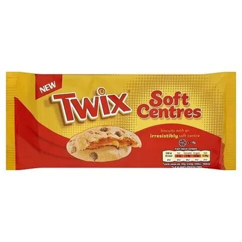 Twix Caramel Centres Biscuits 144g